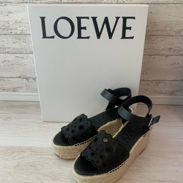 LOEWE - LOEWE サンダル 厚底 ウェッジ 24.5cm 39 ロエベの通販 by ⋆* ｜ロエベならラクマ