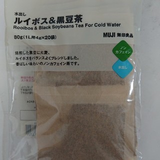 ムジルシリョウヒン(MUJI (無印良品))の無印良品 ルイボス&黒豆茶 80g(健康茶)