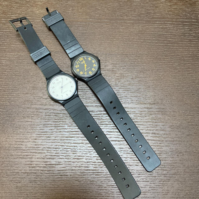 CASIO(カシオ)のチープカシオ 時計 ２個セット 電池切れ CASIO メンズの時計(腕時計(アナログ))の商品写真