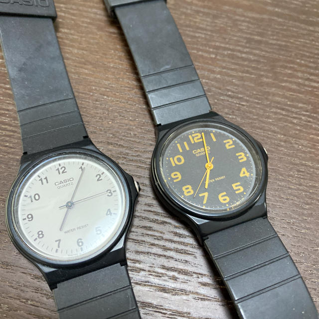 CASIO(カシオ)のチープカシオ 時計 ２個セット 電池切れ CASIO メンズの時計(腕時計(アナログ))の商品写真