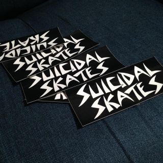 スイサダルテンデンシーズ(SUICIDAL TENDENCIES)のSUICIDAL SKATES ステッカー(ミュージシャン)