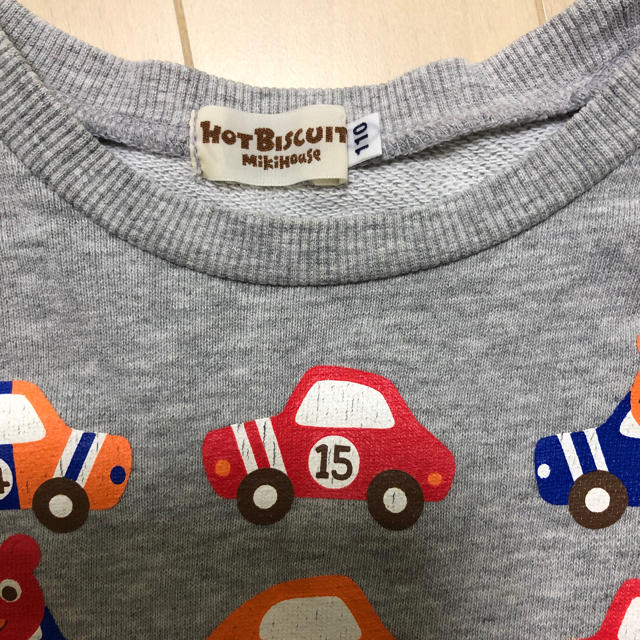 HOT BISCUITS(ホットビスケッツ)のお値下げ♡トレーナー キッズ/ベビー/マタニティのキッズ服男の子用(90cm~)(Tシャツ/カットソー)の商品写真