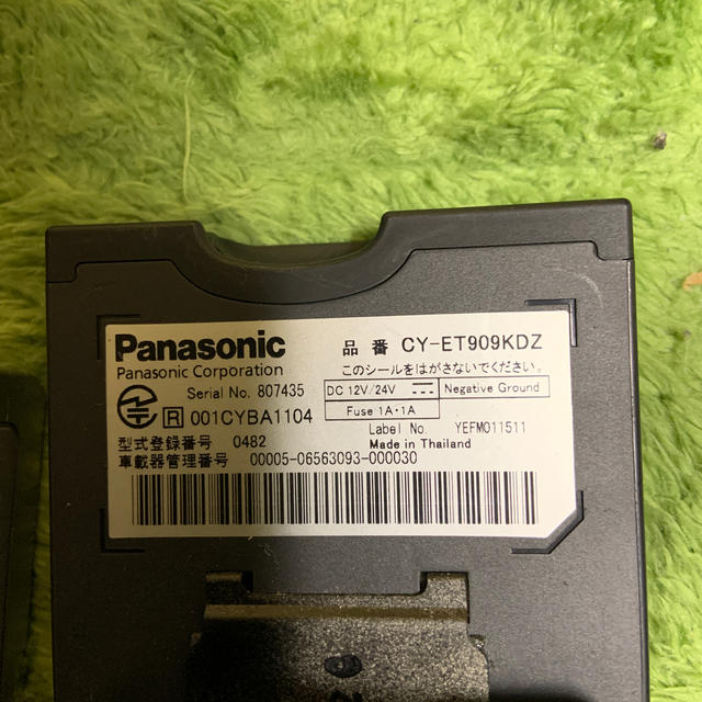 Panasonic(パナソニック)の【パナソニック】分離型ETC・CY-ET909(2台セット) 自動車/バイクの自動車(ETC)の商品写真