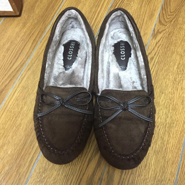 しまむら(シマムラ)のしまむら✖️ハリスツイード モカシン レディースの靴/シューズ(その他)の商品写真