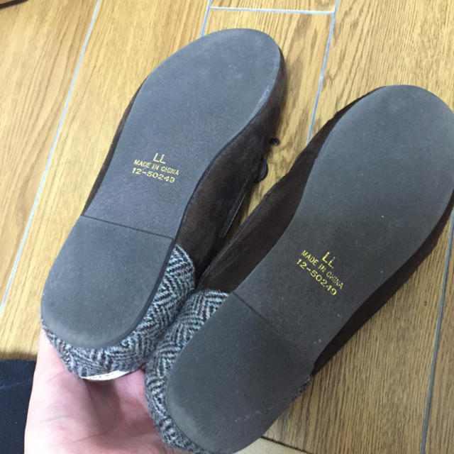 しまむら(シマムラ)のしまむら✖️ハリスツイード モカシン レディースの靴/シューズ(その他)の商品写真