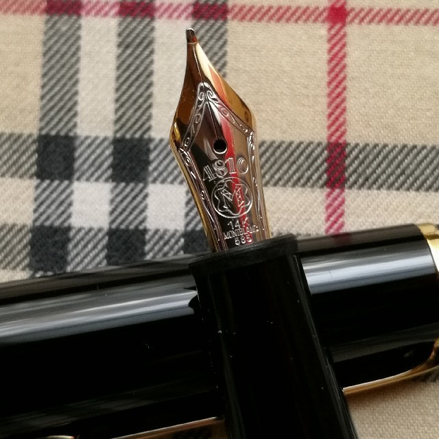 低価品質保証 MONTBLANC - モンブラン 万年筆 マイスターシュテュック