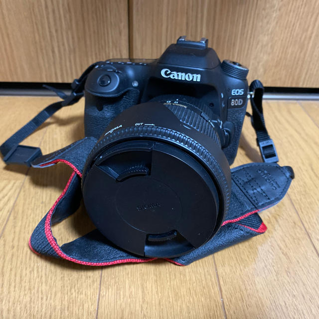 CanonEOS80D ウルトラソニック　シグマズーム17-50