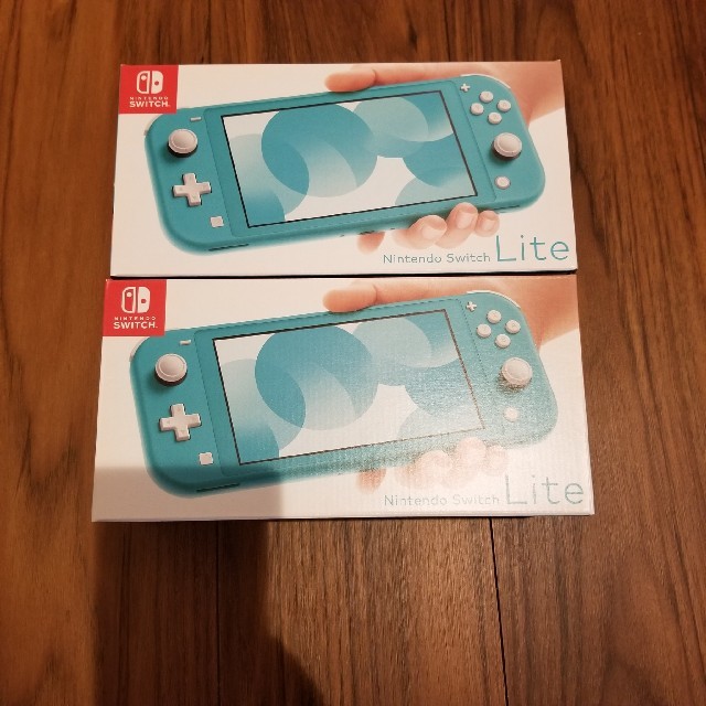 ゲームソフト/ゲーム機本体Nintendo Switch　lite ターコイズ　2台