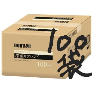 100袋ドトール ドリップパック深煎りブレンド(コーヒー)