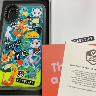 ポケモン(ポケモン)の新品未使用 iPhoneX XS ケース ポケモン  コラボ ネオン(iPhoneケース)