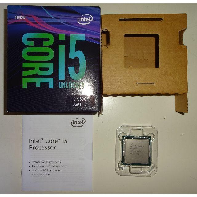 PCパーツ INTEL COREi5 9600K
