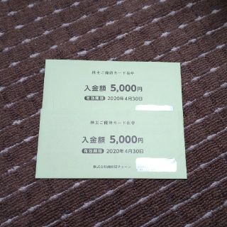 ニシマツヤ(西松屋)の西松屋　株主優待　10,000円分(ショッピング)