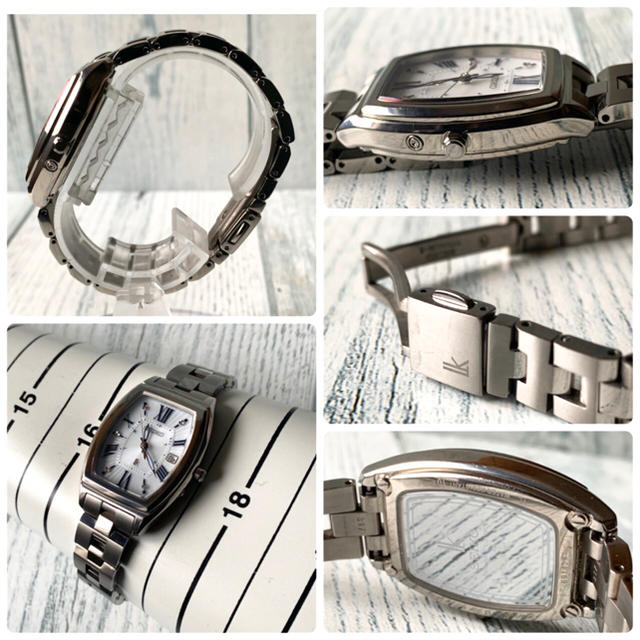 美品】SEIKO ルキア 1B22-0CC0 電波ソーラー チタン トノー型 美品】SEIKO ルキア 1B22-0CC0 電波ソーラー チタン トノー型