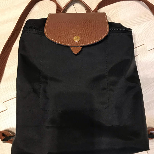 LONGCHAMP(ロンシャン)のLongchamp ロンシャン　バックパック　noir ブラック レディースのバッグ(リュック/バックパック)の商品写真