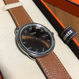 エルメス(Hermes)のエルメス　アルソー   AR5.710  ブラウン(腕時計(アナログ))