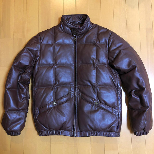 Supreme Leather Down Jacket