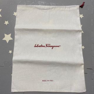 サルヴァトーレフェラガモ(Salvatore Ferragamo)のフェラガモ　巾着　保存袋　新品未使用(ノベルティグッズ)