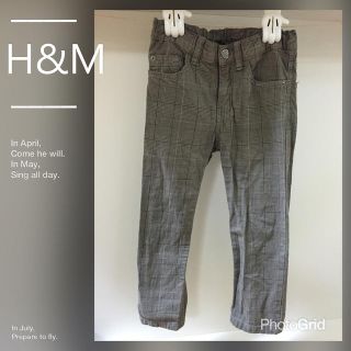 エイチアンドエム(H&M)のmeg様  H&Mチェック柄綿パンツ(パンツ/スパッツ)