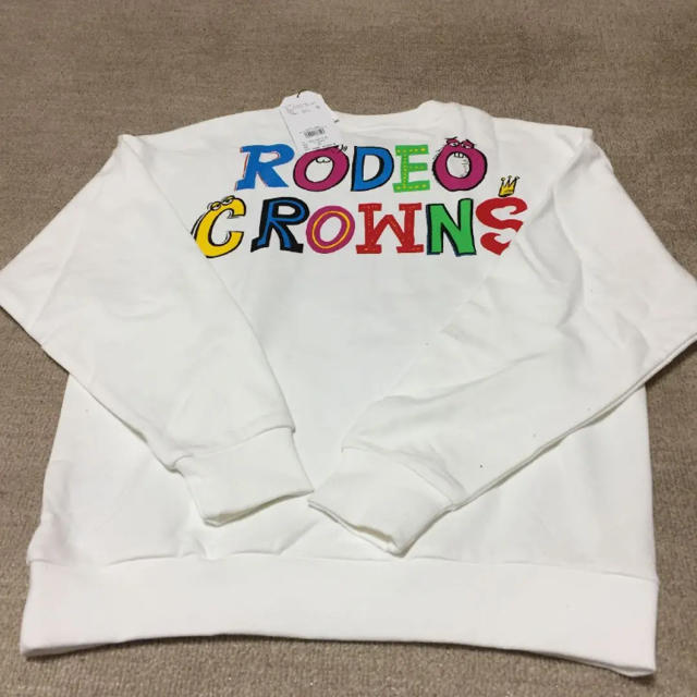 RODEO CROWNS WIDE BOWL(ロデオクラウンズワイドボウル)のRyuAmebeコラボクルースウェット レディースのトップス(トレーナー/スウェット)の商品写真