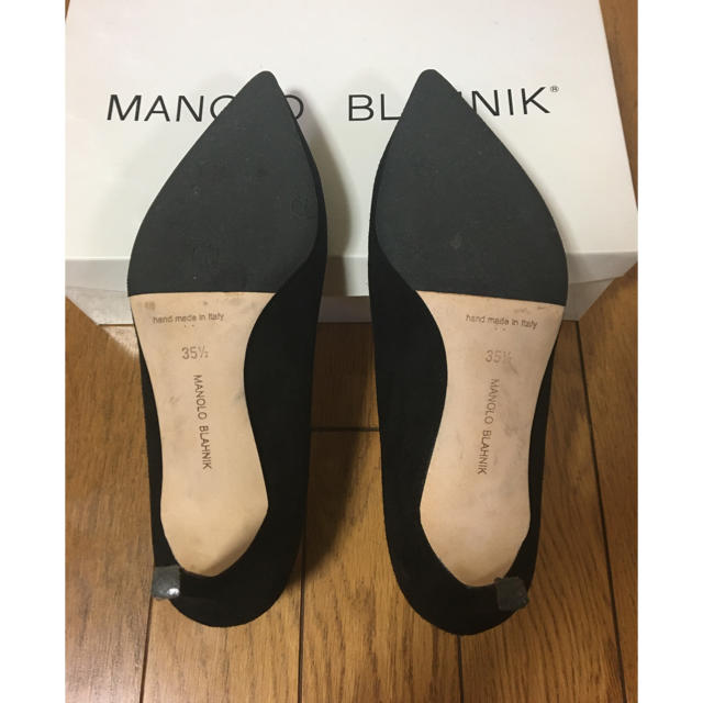 MANOLO BLAHNIK(マノロブラニク)のtity様専用　マノロ　ブラニク  35.5 BB 70 ブラック レディースの靴/シューズ(ハイヒール/パンプス)の商品写真