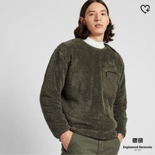 エンジニアードガーメンツ(Engineered Garments)のUNIQLO エンジニアドガーメンツ　フリースプルオーバー(その他)