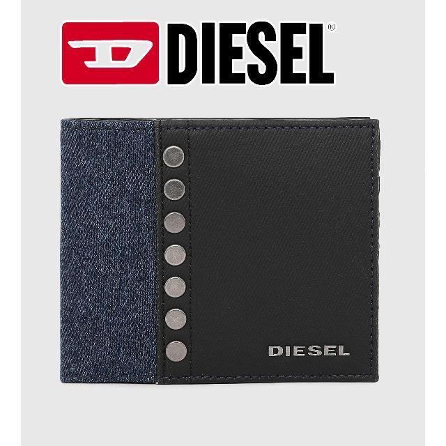 最終価格‼️新作アイテム!!正規 新品 DIESEL 財布 ブラック デニム