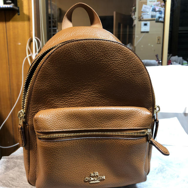 COACHミニリュックレディース