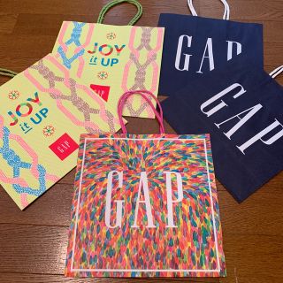 ギャップ(GAP)のGAP ショップ袋 5セットです(ショップ袋)