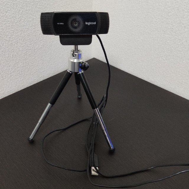 C922 Pro Stream Webcam スマホ/家電/カメラのPC/タブレット(PC周辺機器)の商品写真