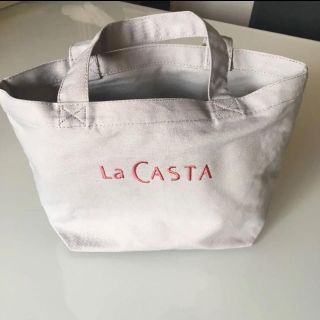 ラカスタ(La CASTA)のラ・カスタ トートバック ランチバッグ ミニバッグ(トートバッグ)