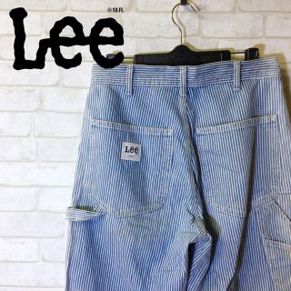 リー(Lee)の【Lee】リー ヒッコリー柄 ペインターパンツ デニムパンツ/29×33(デニム/ジーンズ)