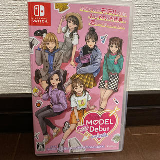 ニンテンドースイッチ(Nintendo Switch)のMODEL Debut ＃nicola/モデルデビュー ニコラ Switch(家庭用ゲームソフト)