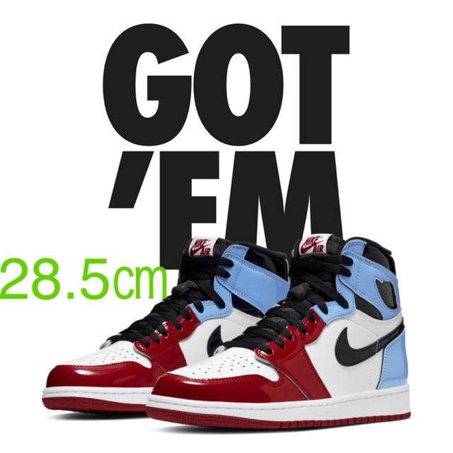 NIKE AIR JORDAN 1 FEARLESS 28.5㎝ US10.539sリーバイスPALACE