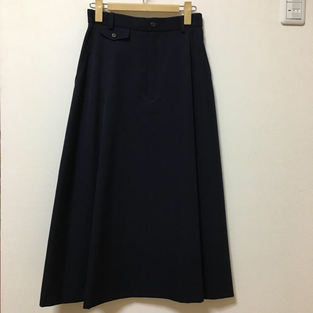 Ralph Lauren(ラルフローレン)のロングスカート　ネイビー レディースのスカート(ロングスカート)の商品写真