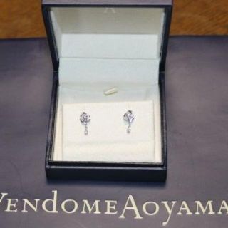 ヴァンドームアオヤマ(Vendome Aoyama)の専用ヴァンドーム青山　クリスティーヌ　ダイヤモンドピアス　１８Ｋホワイトゴールド(ピアス)