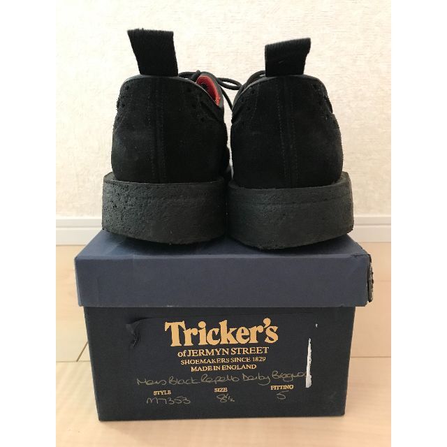 美品 トリッカーズ トゥモローランド別注 カントリーシューズ 8.5 スエード