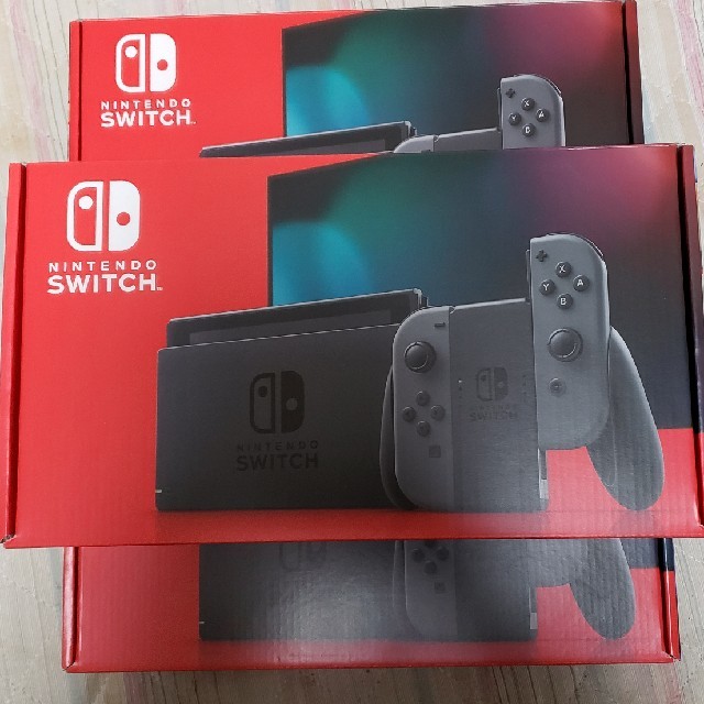 10％OFF】 Nintendo Switch - NintendoSwitch グレー 3台セット 家庭用 ...