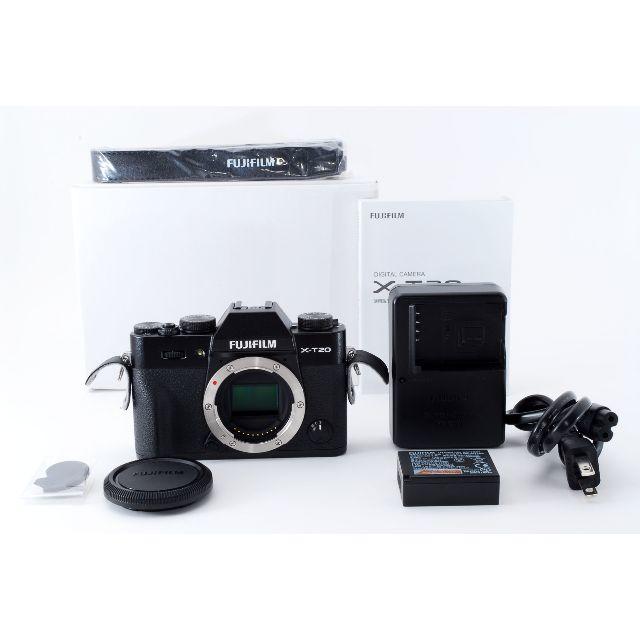 富士フイルム FUJIFILM X-T20 ボディ ブラック 富士フイルム FUJIFILM X-T20 ボディ ブラック