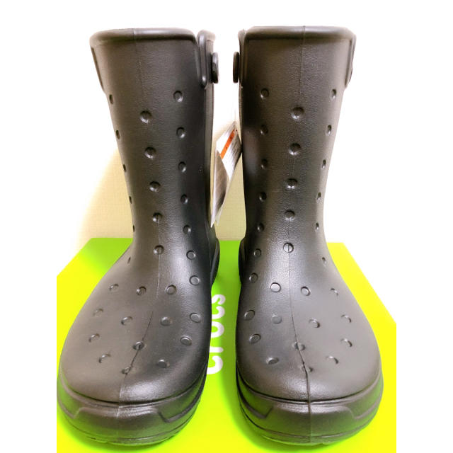 crocs(クロックス)の【新品未使用】クロックス レインシューズ ブラック 26.0 メンズの靴/シューズ(長靴/レインシューズ)の商品写真