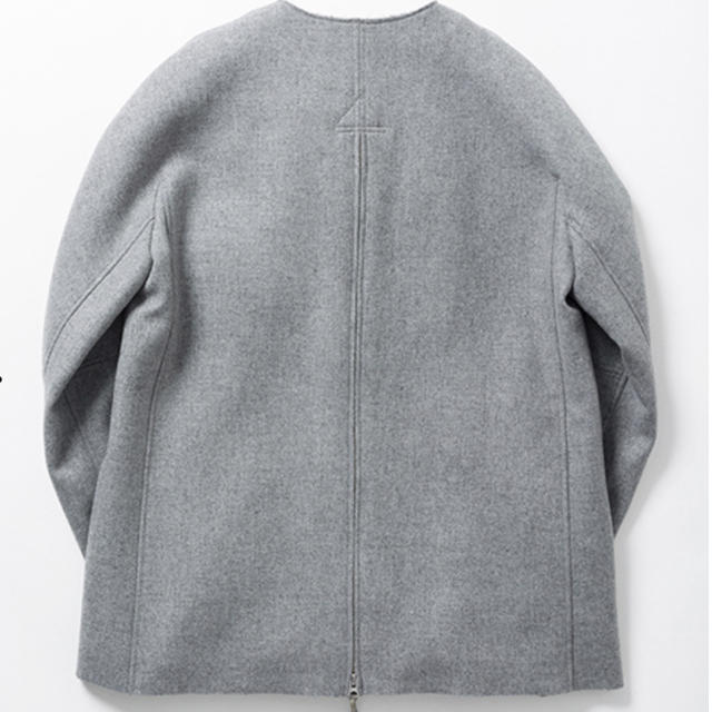 STUDIOUS(ステュディオス)のName. melton cut off no callar coat 美品  メンズのジャケット/アウター(ノーカラージャケット)の商品写真