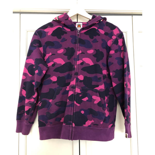 A bathing ape ベイシングエイプ BAPE シャークパーカー 150