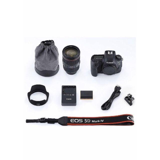 Canon(キヤノン)のCanon デジタル一眼レフカメラ EOS 5D MarkIV レンズキット E スマホ/家電/カメラのカメラ(デジタル一眼)の商品写真