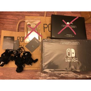 フラグメント(FRAGMENT)の専用　pop up jun Switch mascot3種　(家庭用ゲーム機本体)