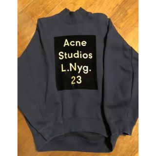 アクネ(ACNE)のAcne studios 入手困難名作ロゴスウェット！！(トレーナー/スウェット)