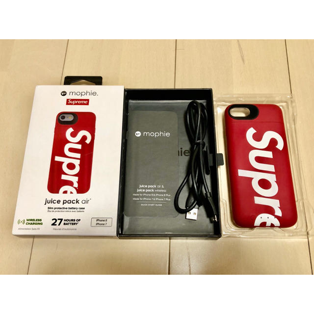 Supreme(シュプリーム)のsupreme iphone 7 8 juice pack air ケース　 スマホ/家電/カメラのスマホアクセサリー(iPhoneケース)の商品写真