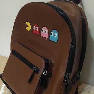 【美品】　COACH　リュック　バッグ　パックマン　pacman コラボ