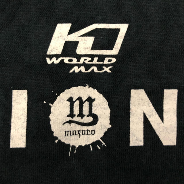 魔裟斗 K-1 WORLD MAX2003記念Tシャツ メンズのトップス(Tシャツ/カットソー(半袖/袖なし))の商品写真