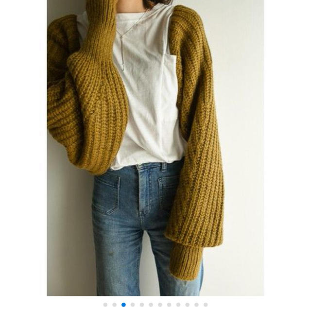 Alia / fluffyshort cardigan レディースのトップス(カーディガン)の商品写真