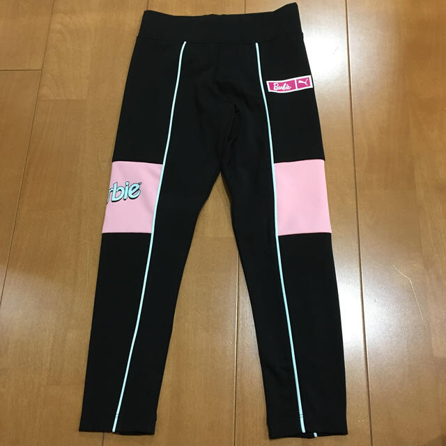 PUMA(プーマ)の【専用】新品★PUMA×Barbieレギンス　110cm キッズ/ベビー/マタニティのキッズ服女の子用(90cm~)(パンツ/スパッツ)の商品写真