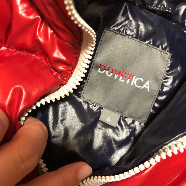 DUVETICA(デュベティカ)のデュベティカ キッズ ダウン 6歳サイズ キッズ/ベビー/マタニティのキッズ服女の子用(90cm~)(ジャケット/上着)の商品写真